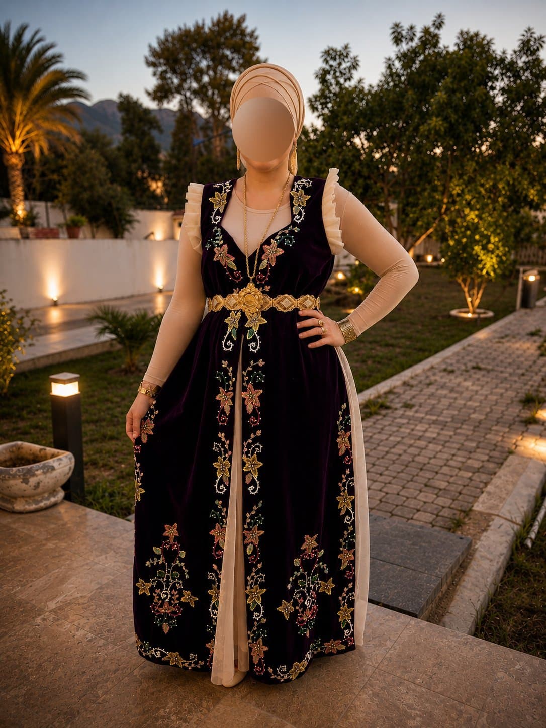 قفطان القاضي | Caftan traditionnel brodé